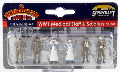 WW1 Medical Staff and Soldiers