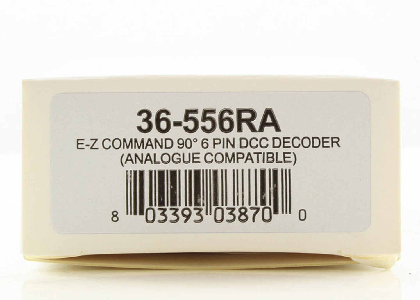 E-Z Command 90°6 Pin DCC Decoder (DC Compatible) + Back EMF