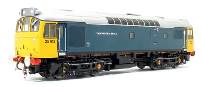 Class 25 912 BR 'Tamworth Castle' Ice Cream Van Livery with silver roof