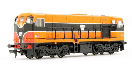 Pre-Owned MM0143 Irish Rail Class 141 'IR' Orange 143 Diesel Locomotive