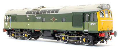 Class 25/3 - D7672 'Tamworth Castle' BR Special Two-Tone Green Diesel Locomotive