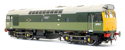 Class 25/3 - D7672 'Tamworth Castle' BR Special Two-Tone Green Diesel Locomotive