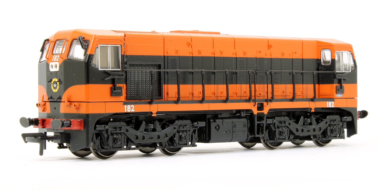 Pre-Owned MM0182 Irish Rail Class 181 'CIE' Black/Orange 182 Diesel Locomotive