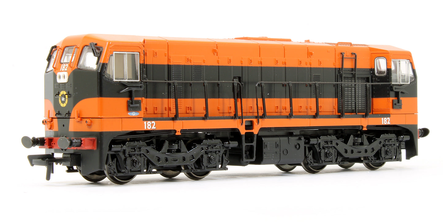 Pre-Owned MM0182 Irish Rail Class 181 'CIE' Black/Orange 182 Diesel Locomotive