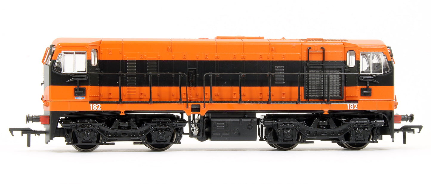 Pre-Owned MM0182 Irish Rail Class 181 'CIE' Black/Orange 182 Diesel Locomotive