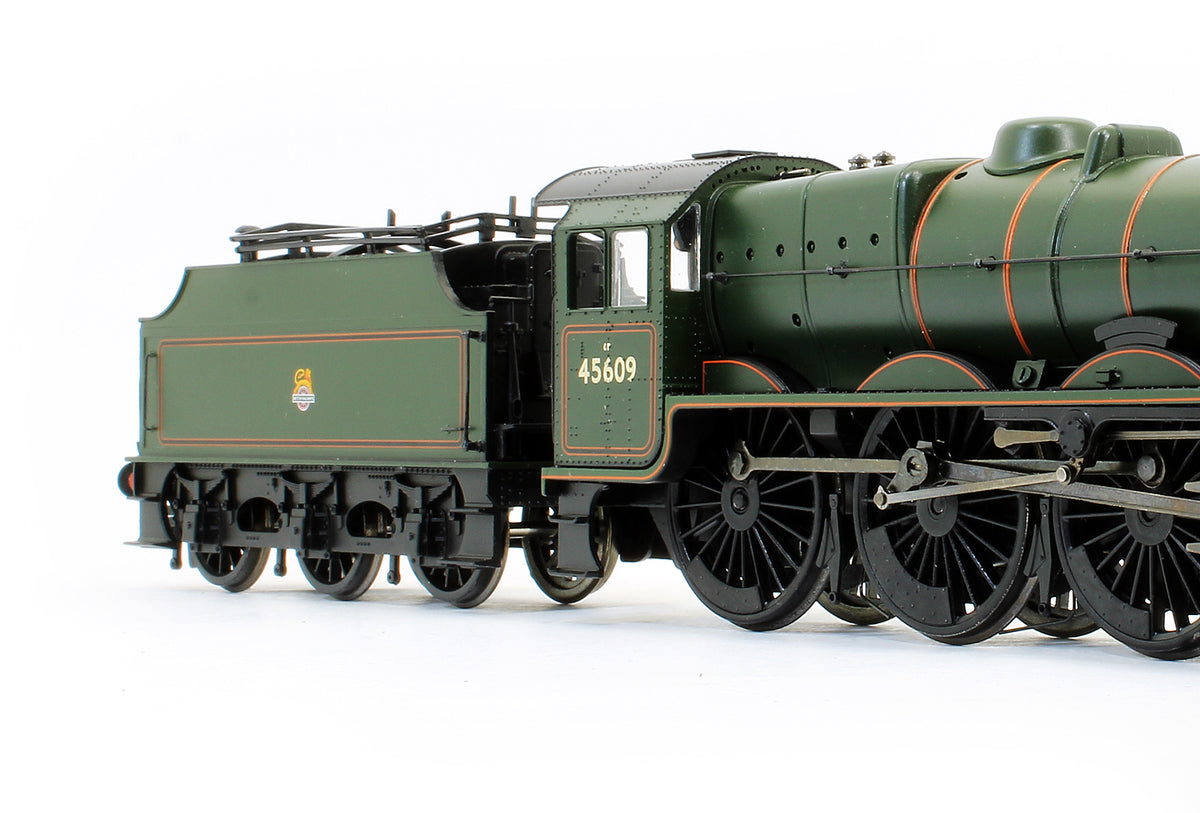 Pre-Owned 31-176Y Jubilee 45609 'Gilbert and Ellice Islands' BR Green E/Emblem Fowler Tender Steam Locomotive