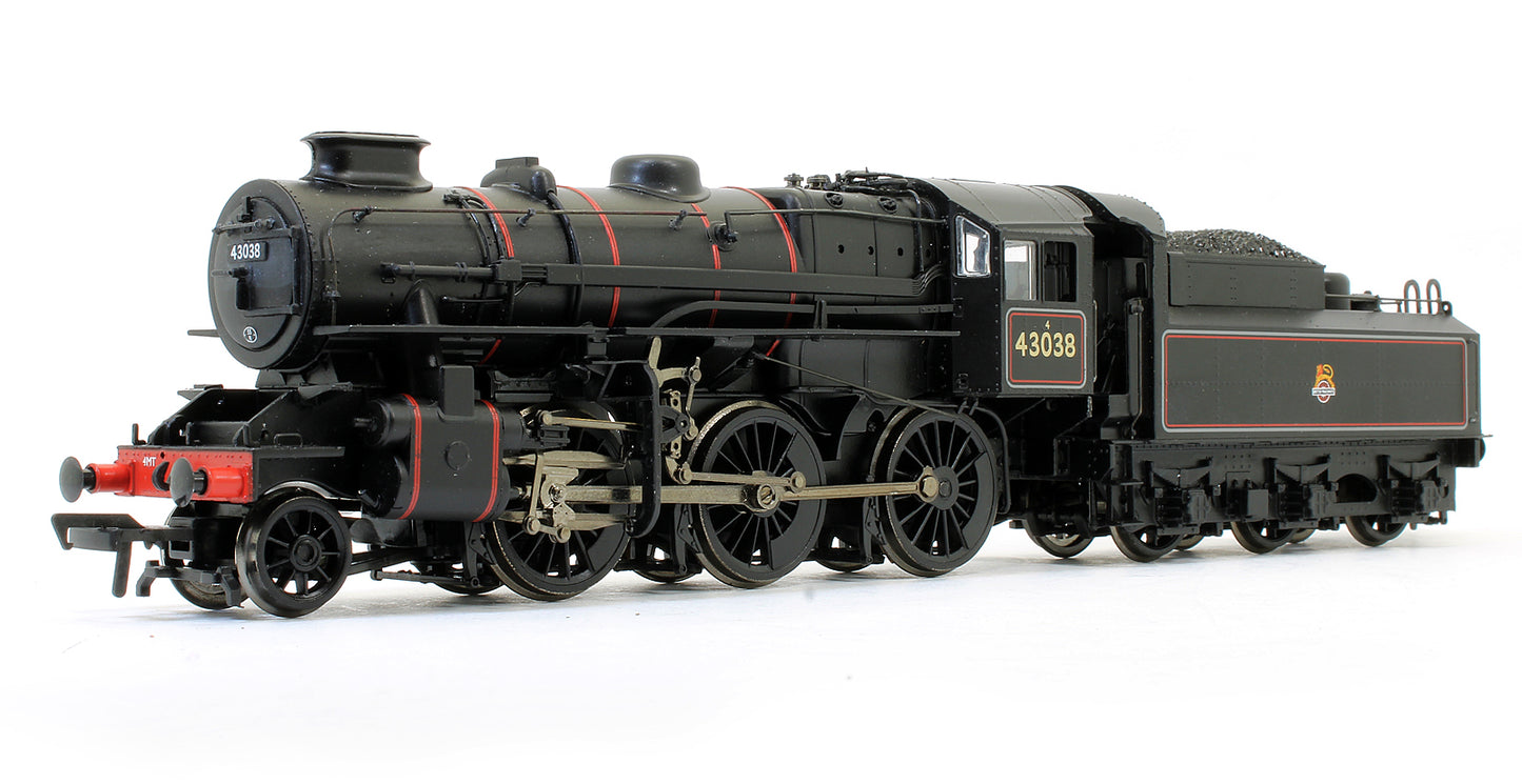 Pre-Owned 32-578 Ivatt Class 4 2-6-0 43038 BR Lined Black D/Chimney Early Emblem Steam Locomotive
