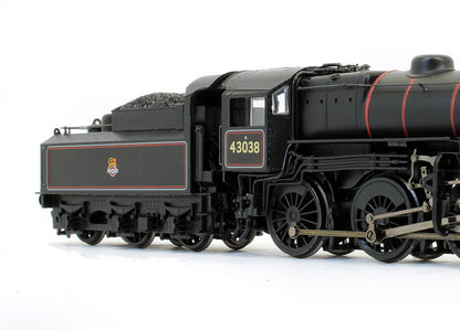 Pre-Owned 32-578 Ivatt Class 4 2-6-0 43038 BR Lined Black D/Chimney Early Emblem Steam Locomotive