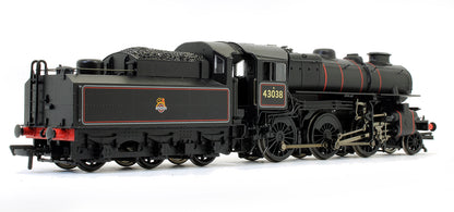 Pre-Owned 32-578 Ivatt Class 4 2-6-0 43038 BR Lined Black D/Chimney Early Emblem Steam Locomotive