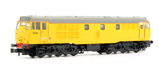 Pre-Owned Class 31/6 Refurbished 31602 Network Rail Yellow Diesel Locomotive (DCC Sound)