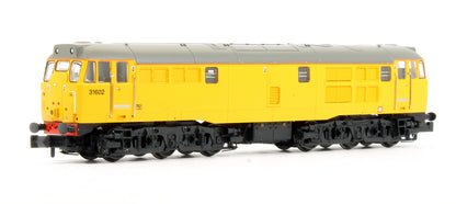 Pre-Owned Class 31/6 Refurbished 31602 Network Rail Yellow Diesel Locomotive (DCC Sound)