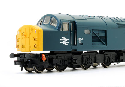 Pre-Owned Class 40 Diesel 40075 BR Blue Indicator Discs Diesel Locomotive