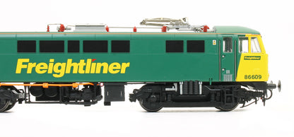 Class 86 609 Freightliner Green/Yellow Electric Locomotive