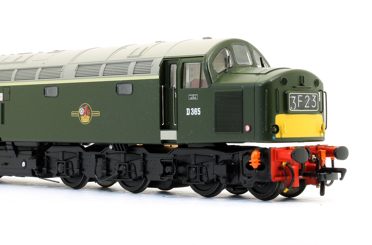Pre-Owned Class 40 D365 BR Green Small Yellow Warning Panels Diesel Locomotive