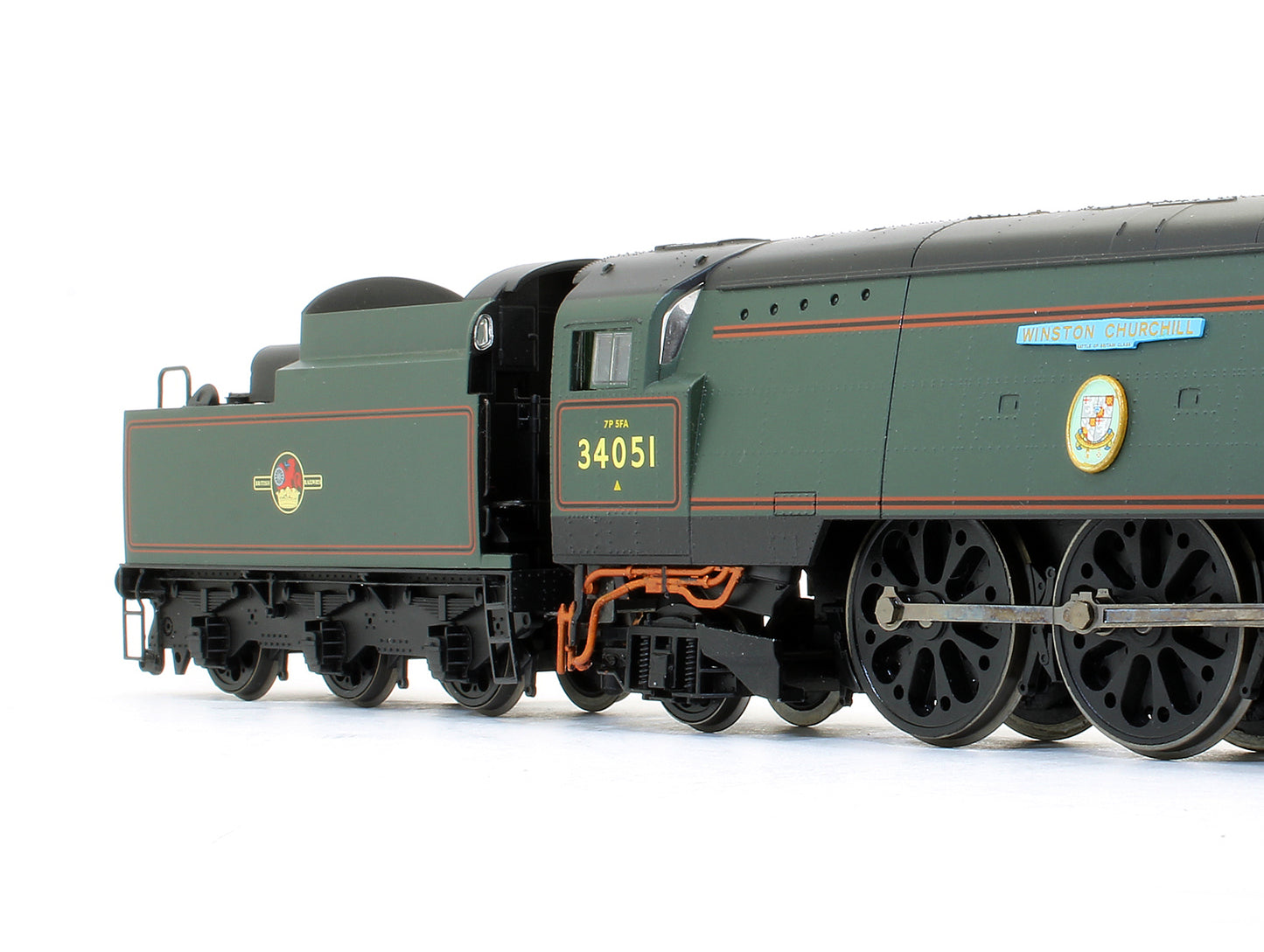 Pre-Owned R2385 BR 4-6-2 West Country Class 'Winston Churchill' Steam Locomotive