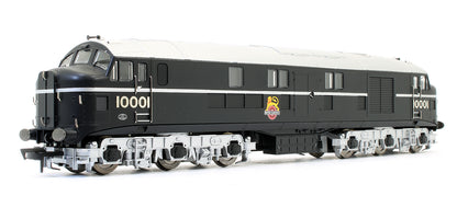 Pre-Owned BR Black 10001 With Large Early Crest (April 1951 - May 1954) Diesel Locomotive