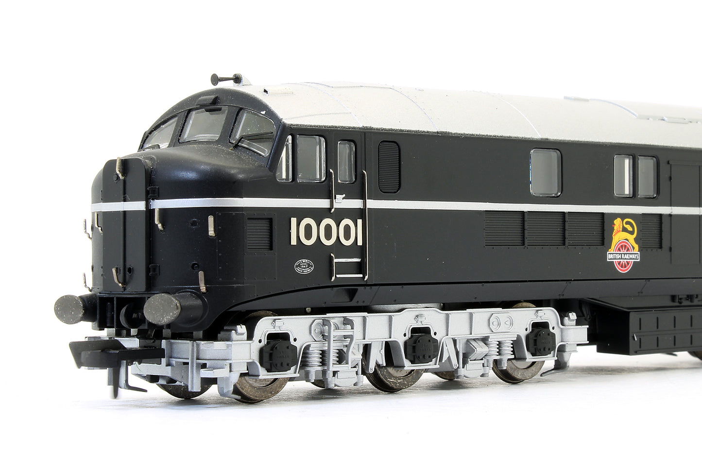 Pre-Owned BR Black 10001 With Large Early Crest (April 1951 - May 1954) Diesel Locomotive