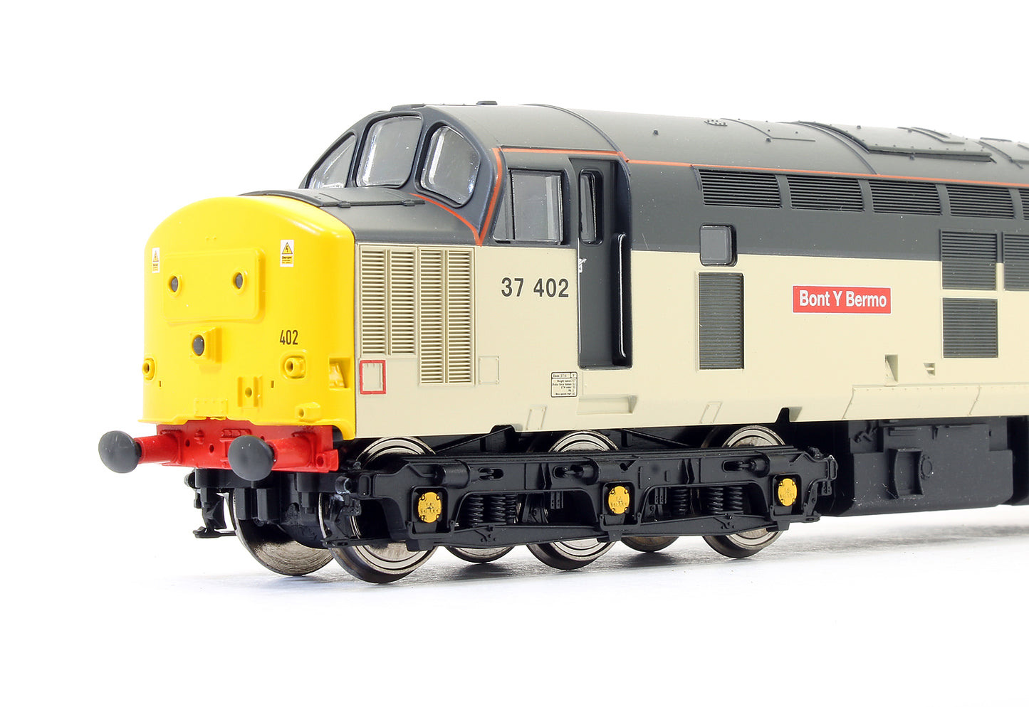 Pre-Owned Triple Grey Class 37402 'Bont Y Bermo' Diesel Locomotive