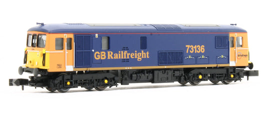 Pre-Owned Class 73 136 GB Railfreight Blue/Orange Electro Diesel Locomotive