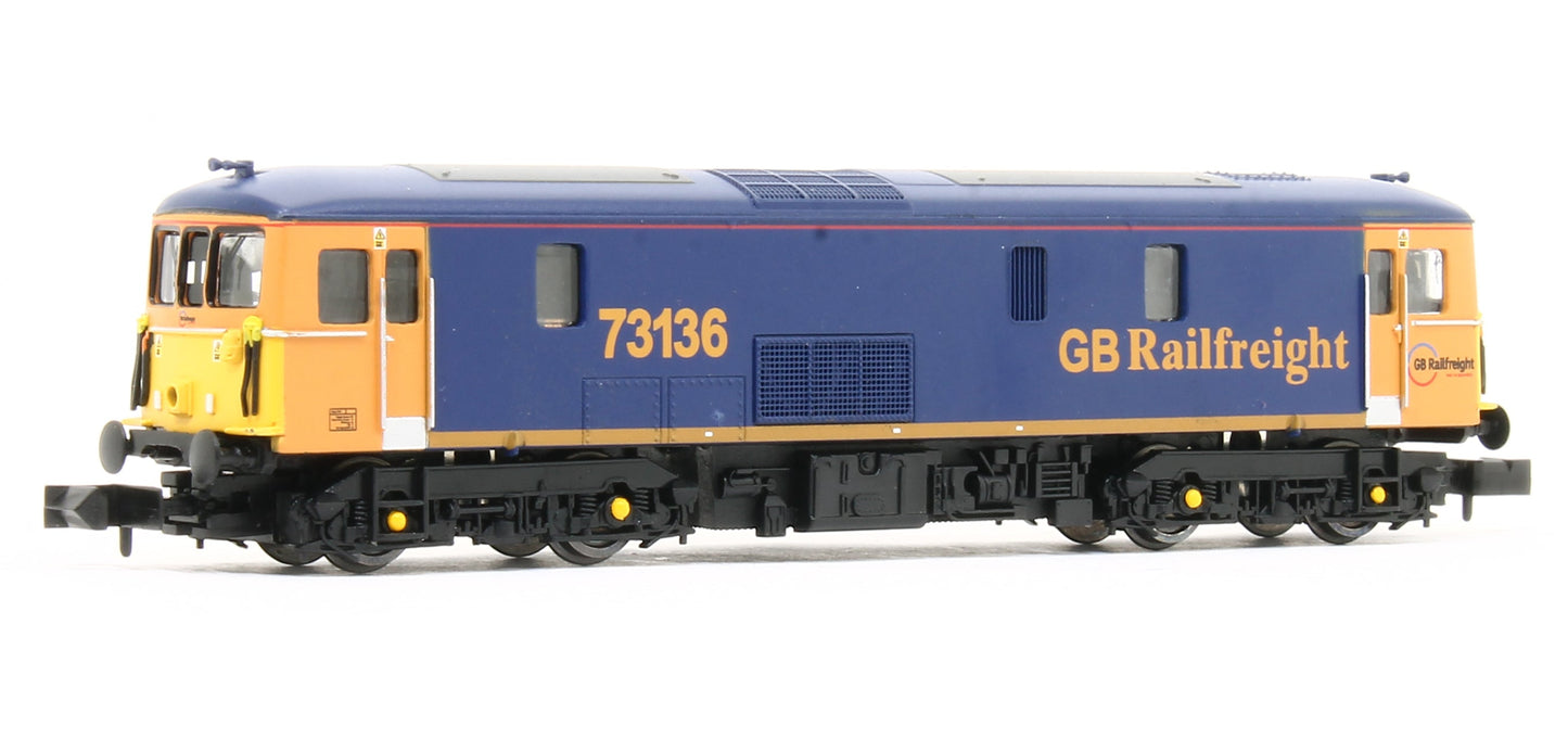 Pre-Owned Class 73 136 GB Railfreight Blue/Orange Electro Diesel Locomotive