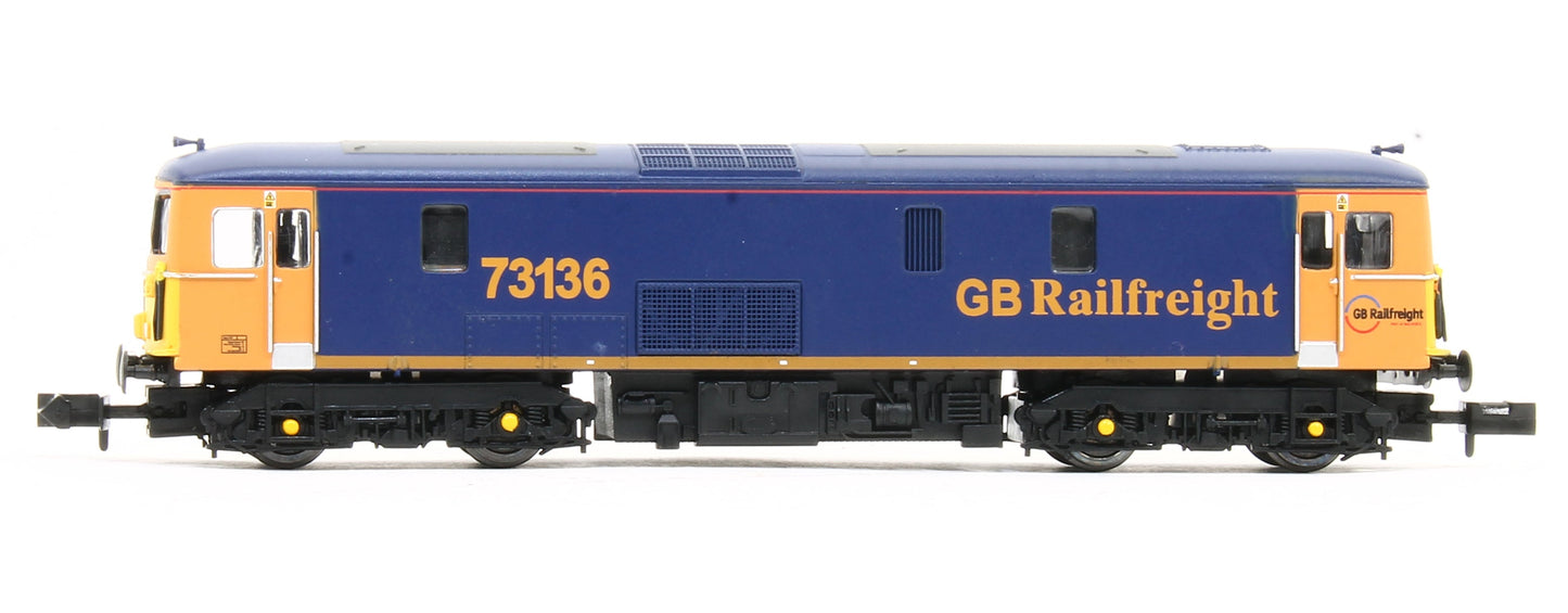 Pre-Owned Class 73 136 GB Railfreight Blue/Orange Electro Diesel Locomotive