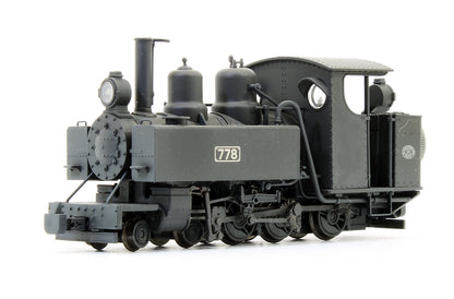 Pre-Owned Baldwin Class 10-12-D 778 WDLR Black - Weathered - DCC Fitted
