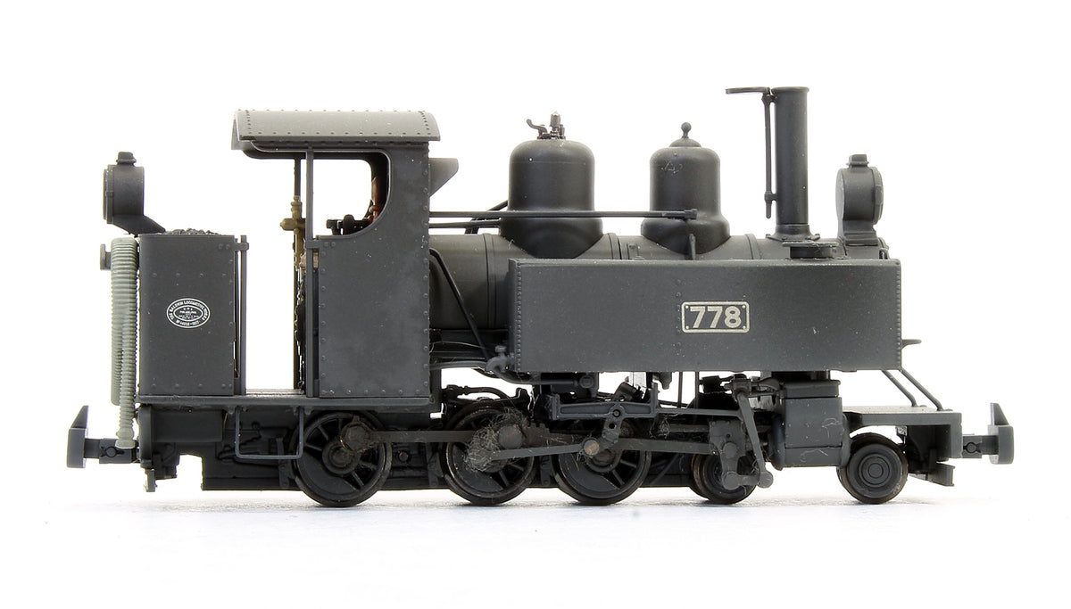 Pre-Owned Baldwin Class 10-12-D 778 WDLR Black - Weathered - DCC Fitted