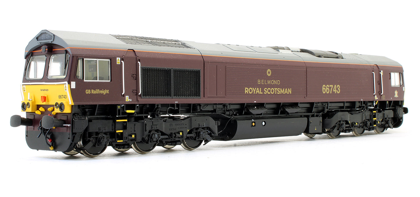 Pre-Owned H4-66-033 Class 66743 GBRf / Royal Scotsman Livery Diesel Locomotive