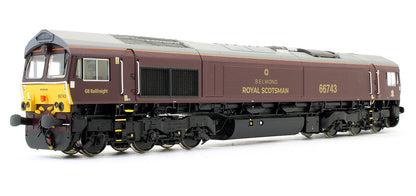 Pre-Owned H4-66-033 Class 66743 GBRf / Royal Scotsman Livery Diesel Locomotive