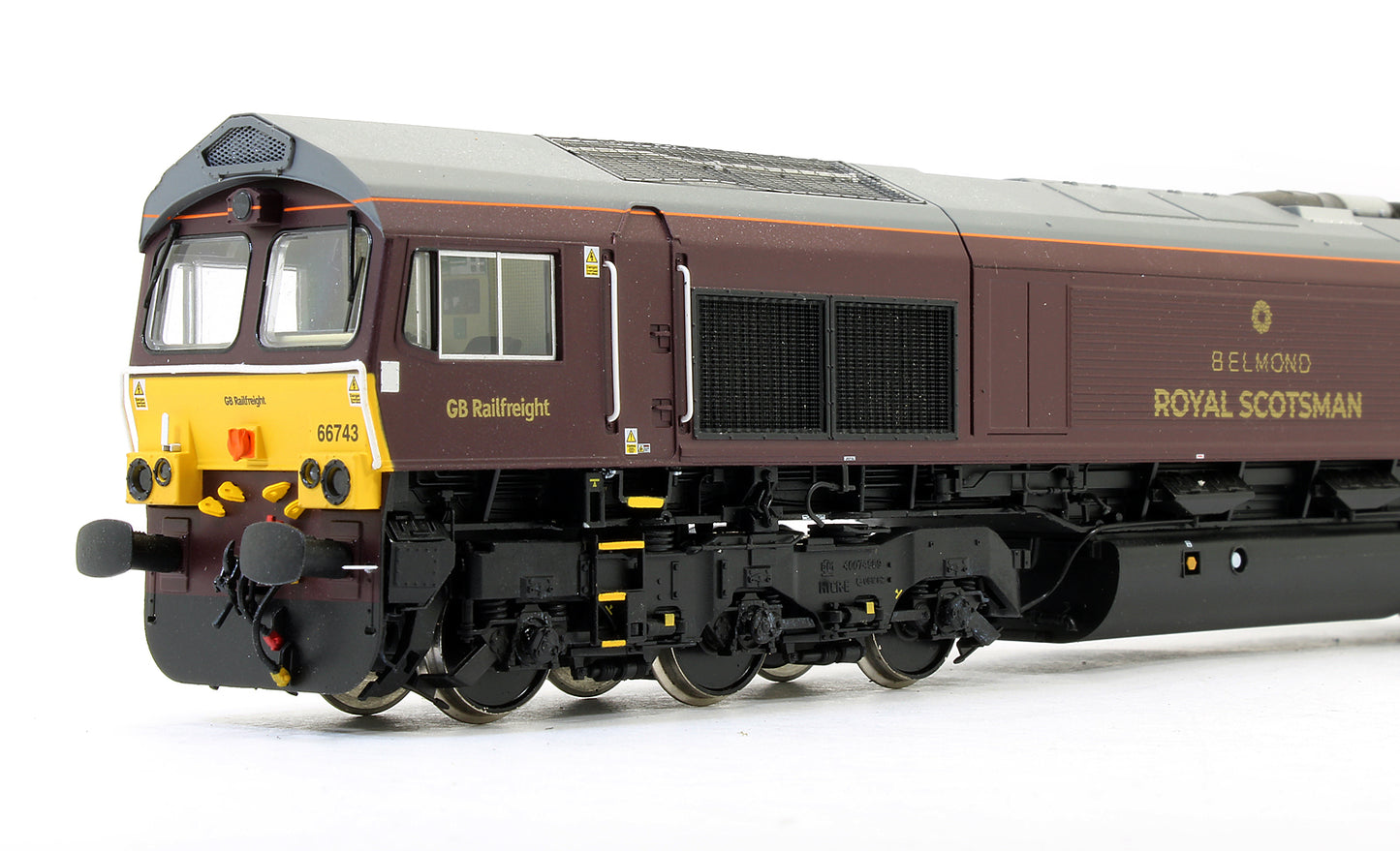 Pre-Owned H4-66-033 Class 66743 GBRf / Royal Scotsman Livery Diesel Locomotive