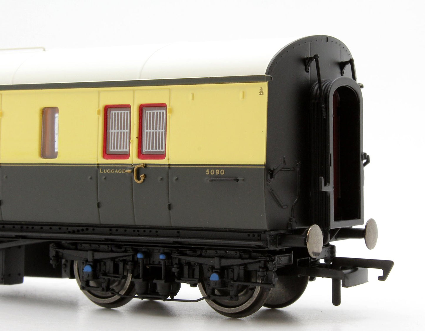 GWR Collett Coach Corridor Brake Third Class LH '5090', Chocolate & Cream