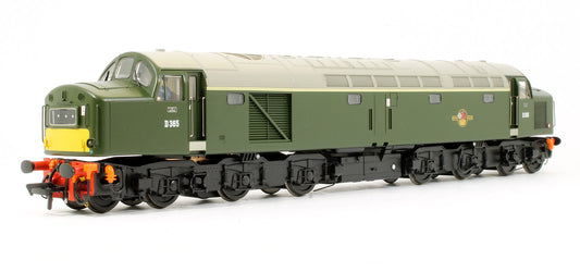 Pre-Owned Class 40 D365 BR Green Small Yellow Warning Panels Diesel Locomotive (DCC Sound Fitted)