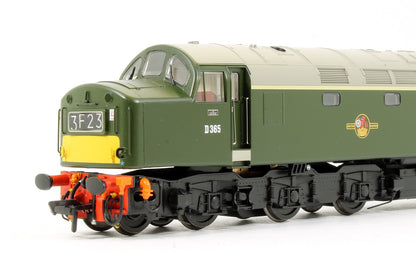 Pre-Owned Class 40 D365 BR Green Small Yellow Warning Panels Diesel Locomotive (DCC Sound Fitted)