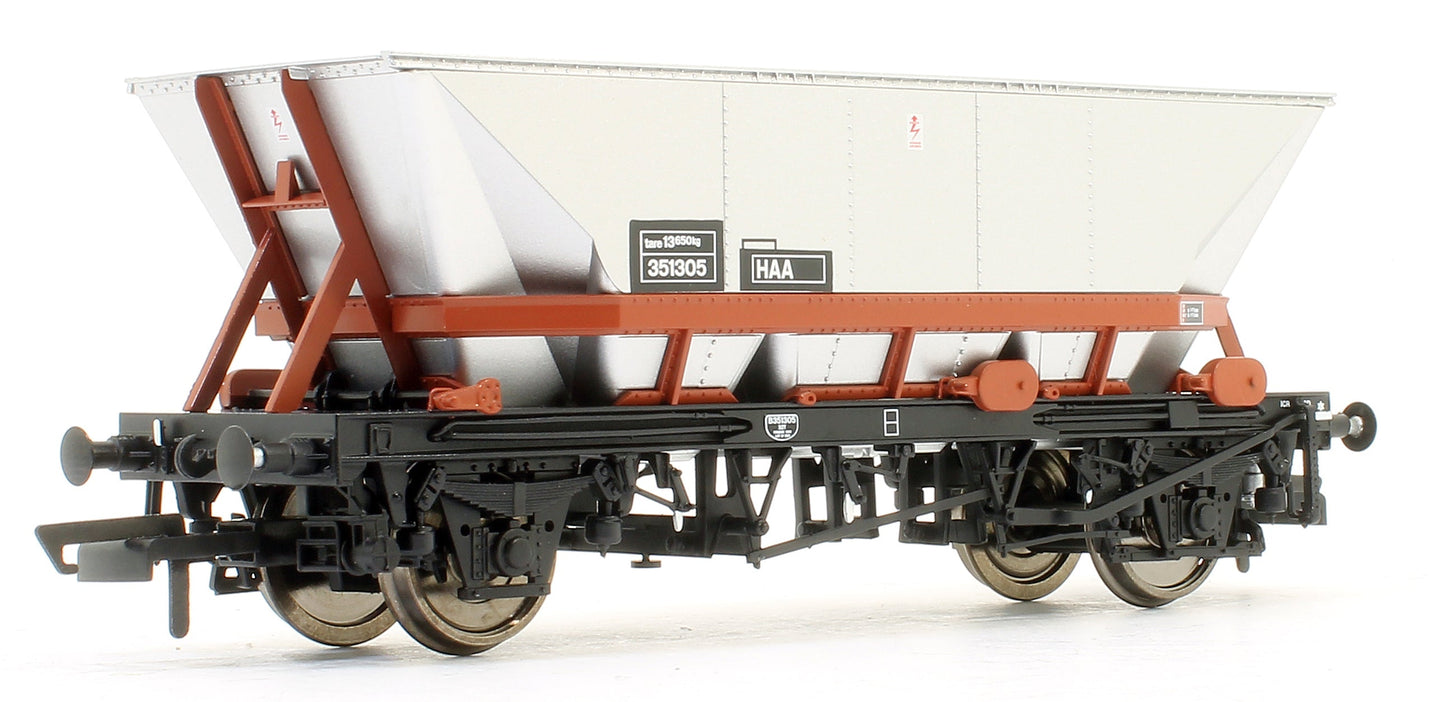 Pre-Owned Set of 3 HAA HOP AB MGR Hopper Wagons - Freight Brown - Pack 4