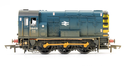 Pre-Owned Class 08419 BR Blue Diesel Shunter Locomotive (Weathered)