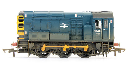 Pre-Owned Class 08419 BR Blue Diesel Shunter Locomotive (Weathered)