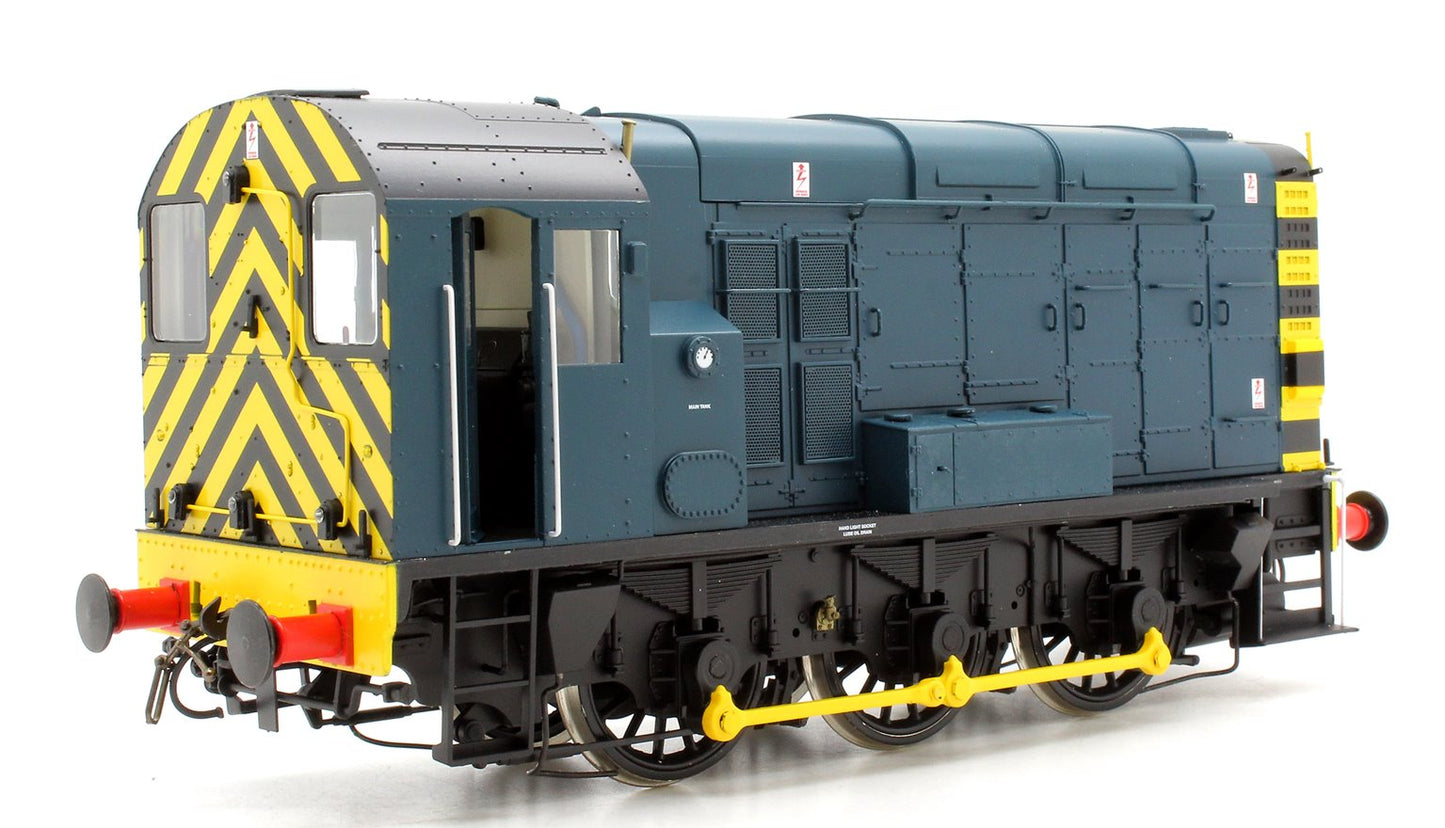 Pre-Owned Class 08 BR Blue No Ladder Unnumbered Diesel Shunter - DCC Sound