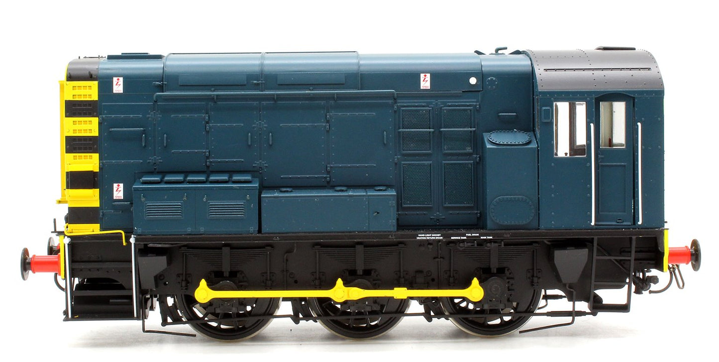 Pre-Owned Class 08 BR Blue No Ladder Unnumbered Diesel Shunter - DCC Sound