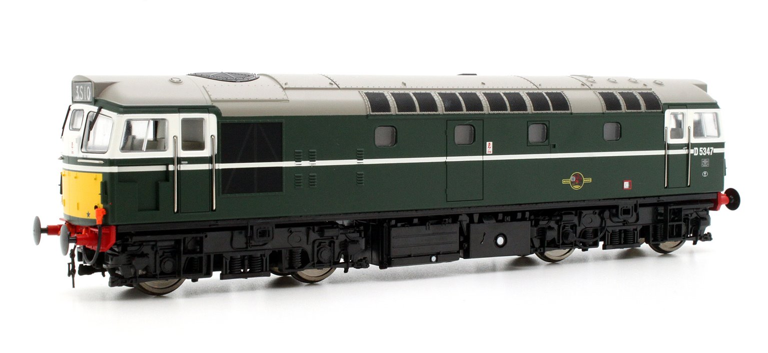 Class 27 D5347 In Green With SYP (Preserved) Diesel Locomotive