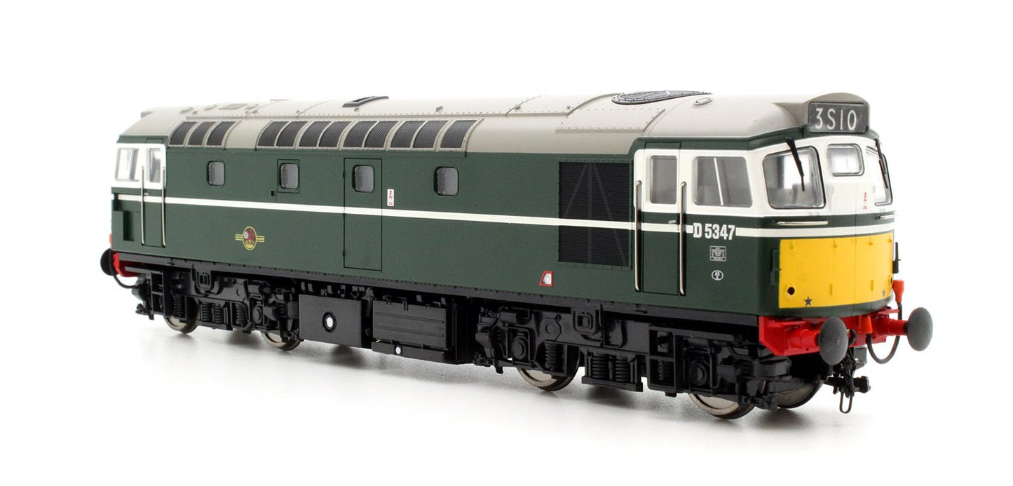 Class 27 D5347 In Green With SYP (Preserved) Diesel Locomotive