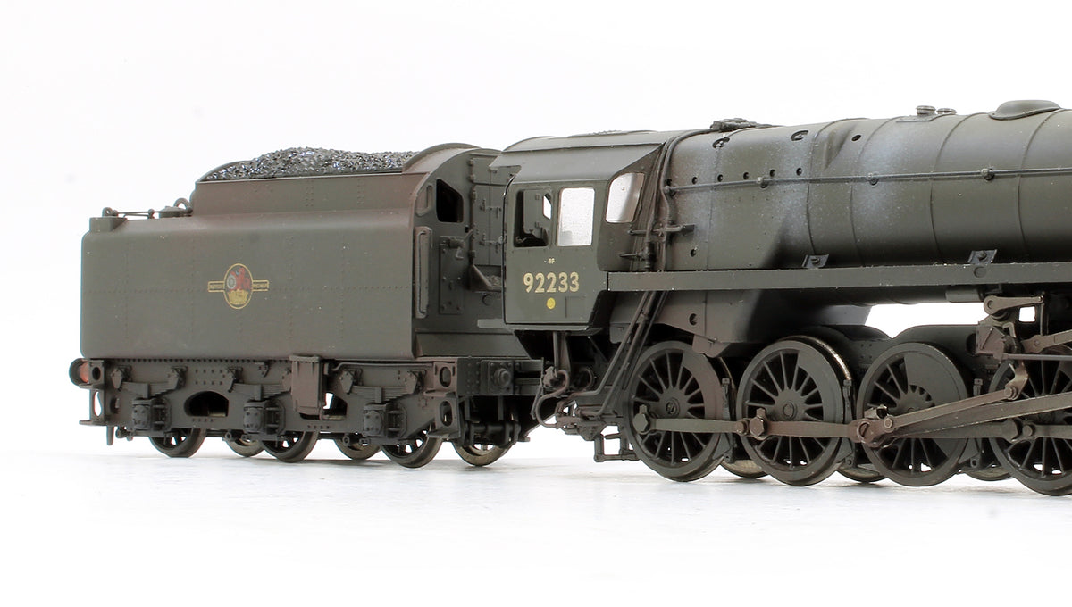 Pre-Owned 9F 2-10-0 Standard 92233 BR Black Late Crest Steam Locomotive (Weathered) - DCC Fitted
