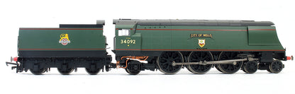 Pre-Owned BR Green 4-6-2 West Country Class 'City Of Wells' 34092 Steam Locomotive No.34092 - DCC Fitted