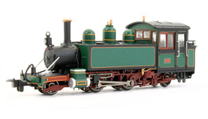 Lynton & Barnstaple Baldwin 2-4-2T L&BR dark green Lyn (1906-22 with stovepipe chimney and SR numberplate)