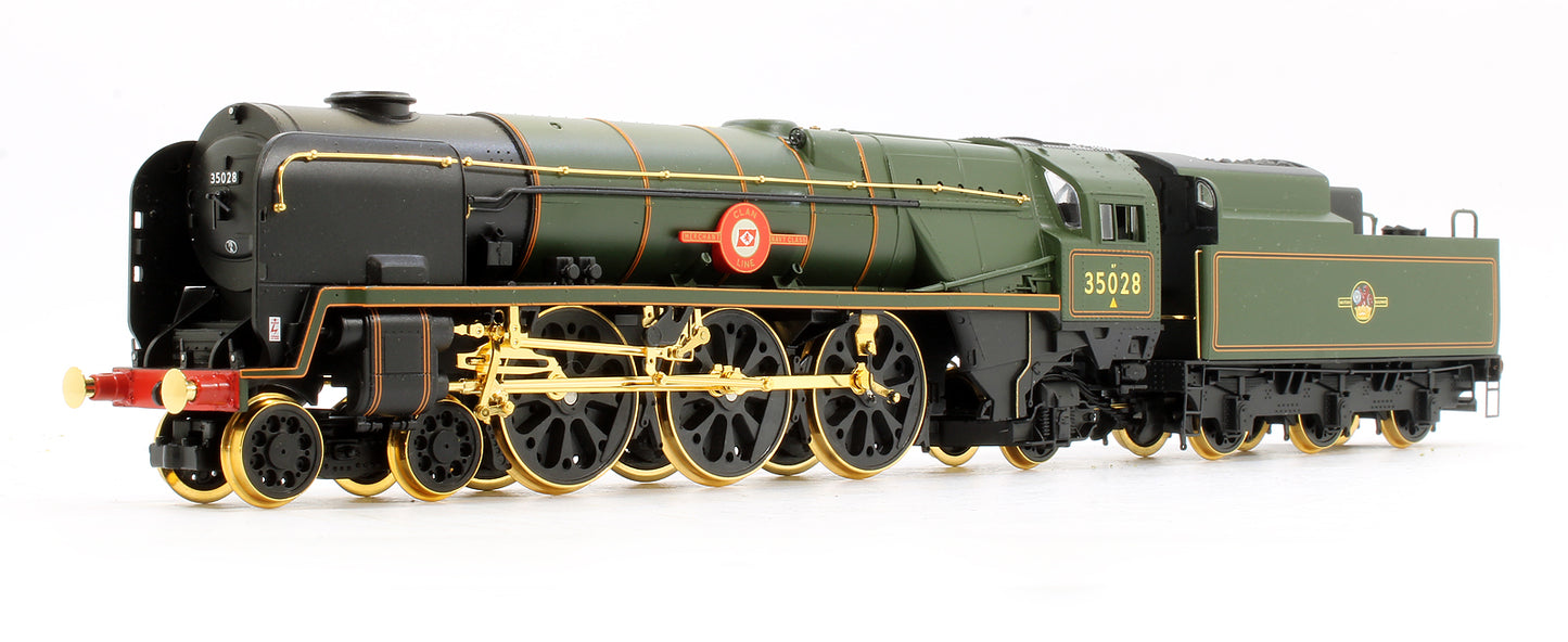 Pre-Owned BR Green Merchant Navy Class 'Clan Line' Centenary Year Limited Edition