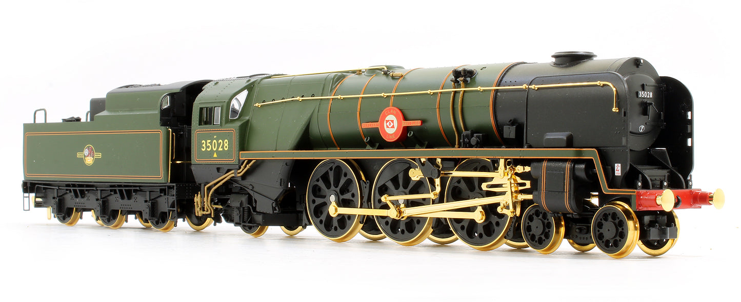 Pre-Owned BR Green Merchant Navy Class 'Clan Line' Centenary Year Limited Edition