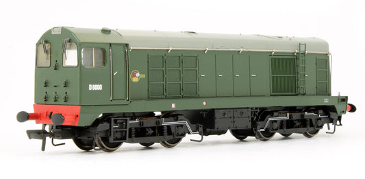 Pre-Owned Class 20 D8000 BR Green With Indicator Discs Diesel Locomotive