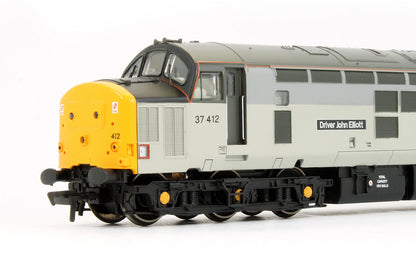 Pre-Owned Class 37/4 37412 'Driver John Elliott' Transrail Diesel Locomotive (Limited Edition)