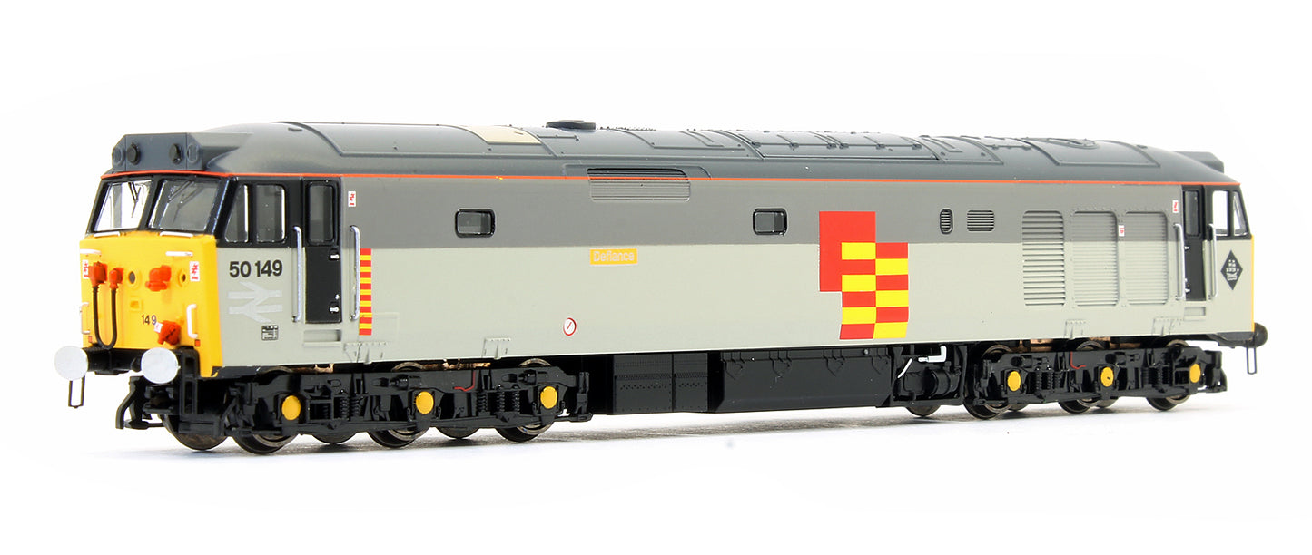 Pre-Owned 2D-002-005 Class 50 Defiance 50149 Railfreight Grey Refurbished Diesel Locomotive