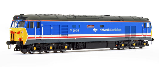 Pre-Owned Class 50 Resolution 50018 Late NSE Refurbished Diesel Locomotive - DCC Fitted