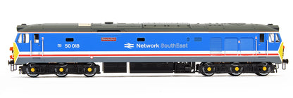 Pre-Owned Class 50 Resolution 50018 Late NSE Refurbished Diesel Locomotive - DCC Fitted